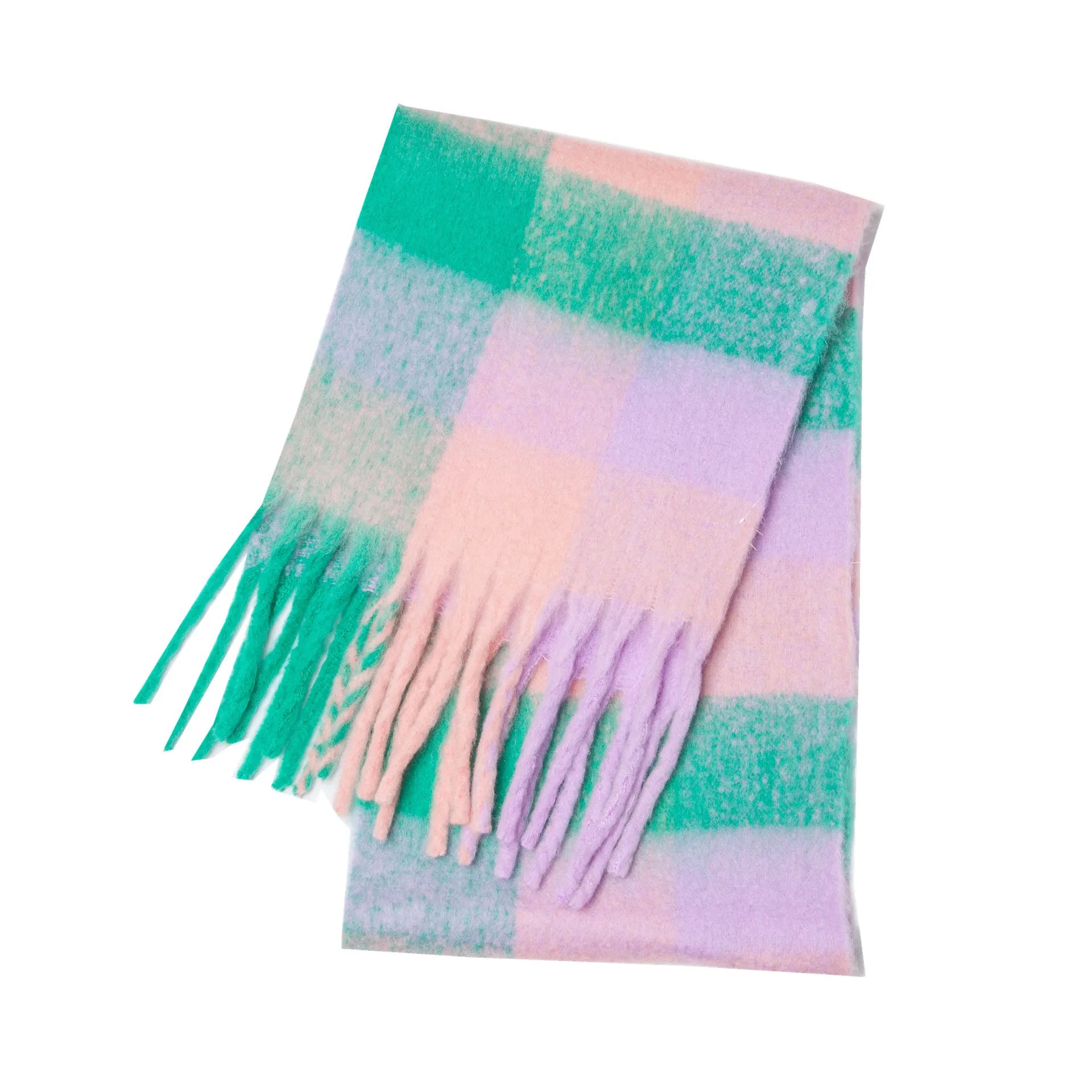 Luxury Cashmere-Feel Winter Scarf – Soft, Warm & Elegant Shawl Wrap with Tassels for Women!