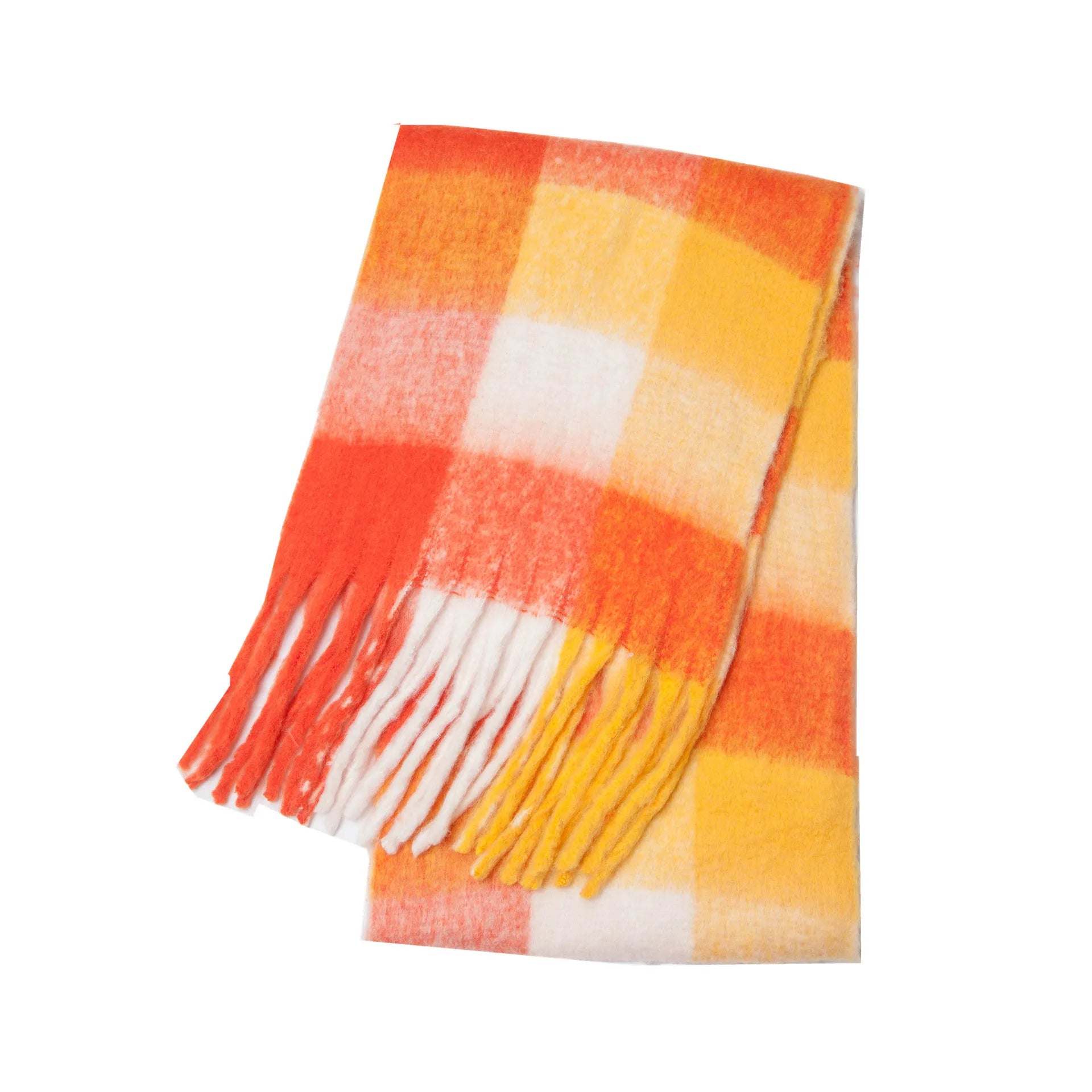 Luxury Cashmere-Feel Winter Scarf – Soft, Warm & Elegant Shawl Wrap with Tassels for Women!