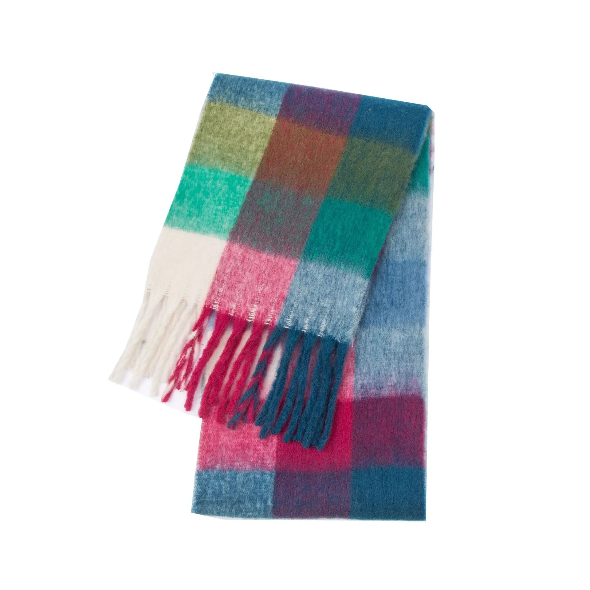 Luxury Cashmere-Feel Winter Scarf – Soft, Warm & Elegant Shawl Wrap with Tassels for Women!