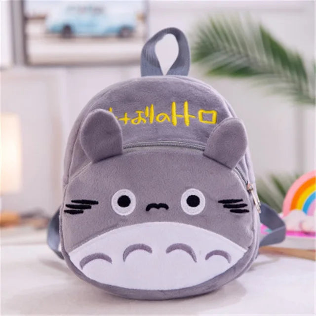 Disney Marvel Plush Backpack – Adorable & High-Capacity Cartoon Bag for Kids Featuring Mickey, Spiderman & More!
