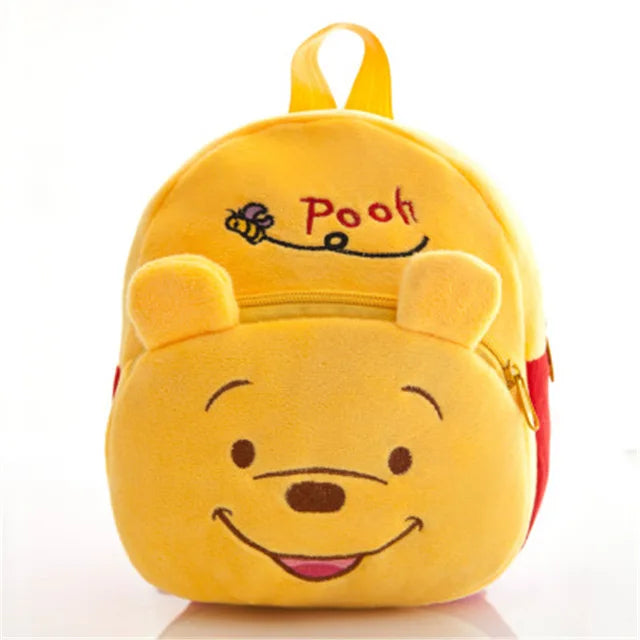 Disney Marvel Plush Backpack – Adorable & High-Capacity Cartoon Bag for Kids Featuring Mickey, Spiderman & More!