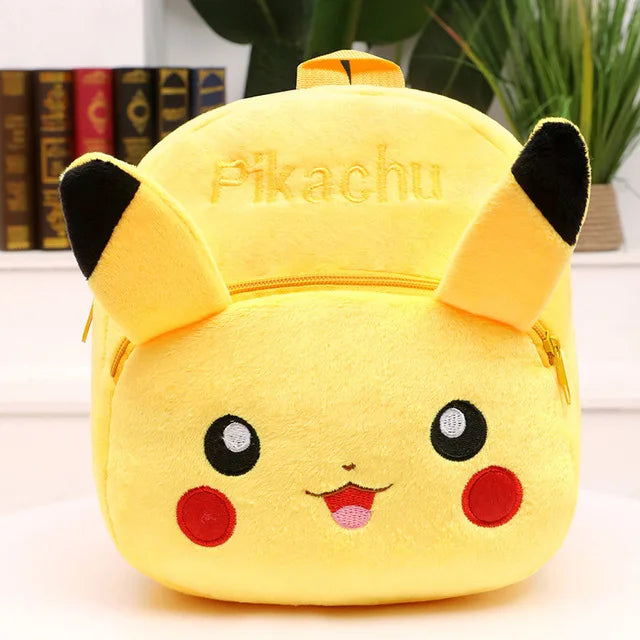 Disney Marvel Plush Backpack – Adorable & High-Capacity Cartoon Bag for Kids Featuring Mickey, Spiderman & More!
