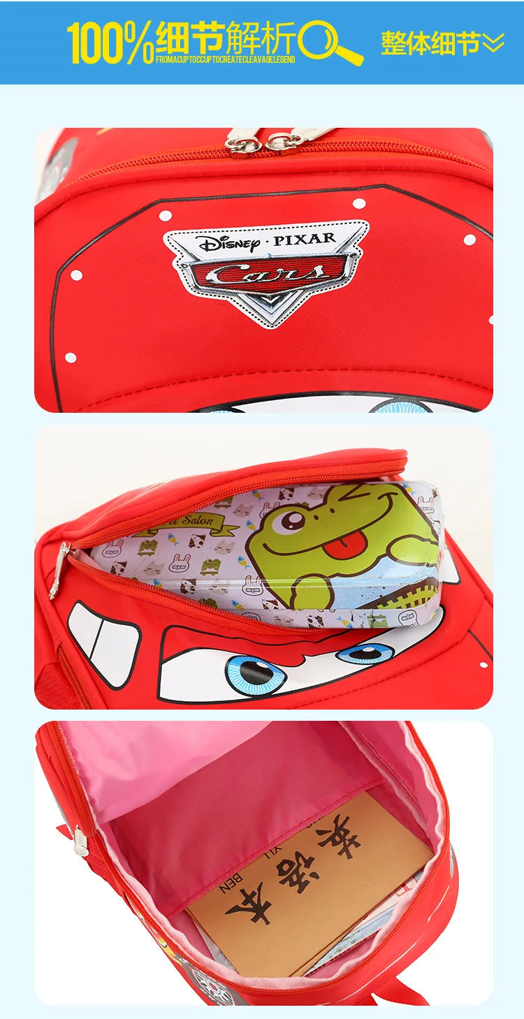 Disney Cars Kids Backpack – Safe, Durable & Fun School Bag for Boys (Ages 3-6)!