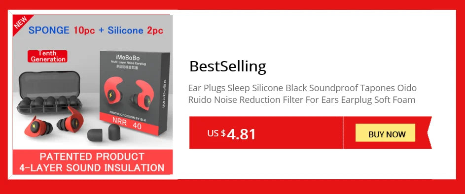 30/60 🌙 Sleep Deeper, Live Quieter – Ultra-Soft Reusable Foam Earplugs for Powerful Noise Reduction & Music Protection! 🎶✨