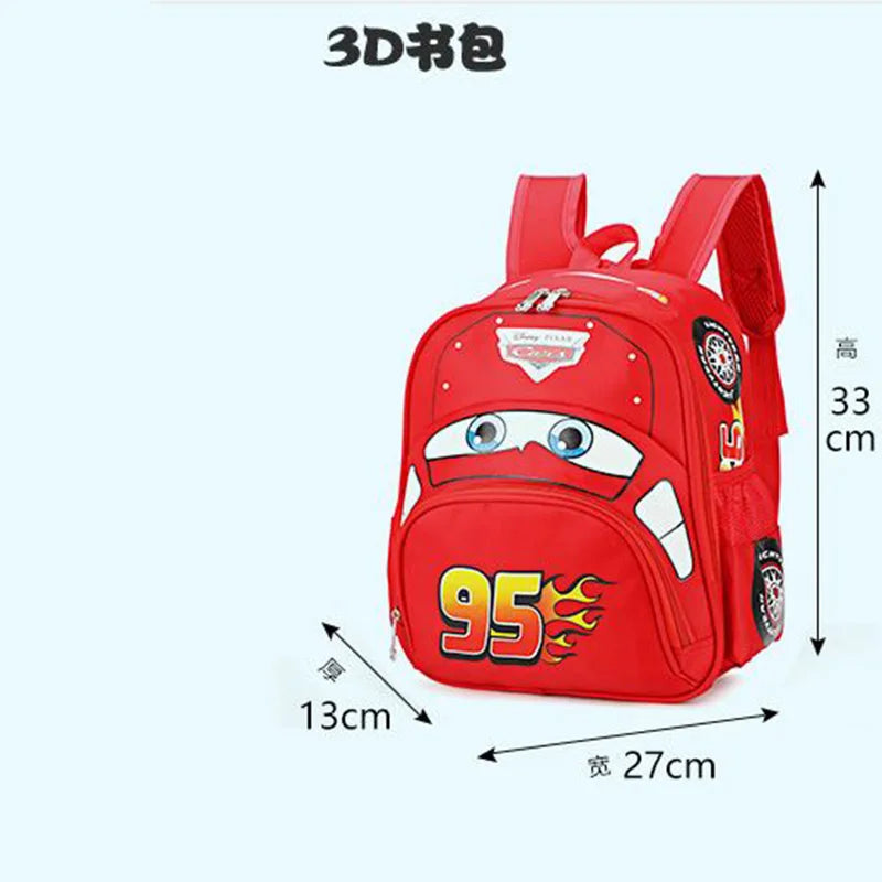 Disney Cars Kids Backpack – Safe, Durable & Fun School Bag for Boys (Ages 3-6)!