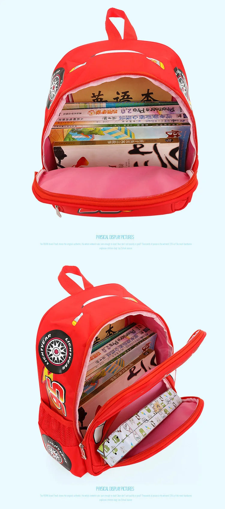 Disney Cars Kids Backpack – Safe, Durable & Fun School Bag for Boys (Ages 3-6)!