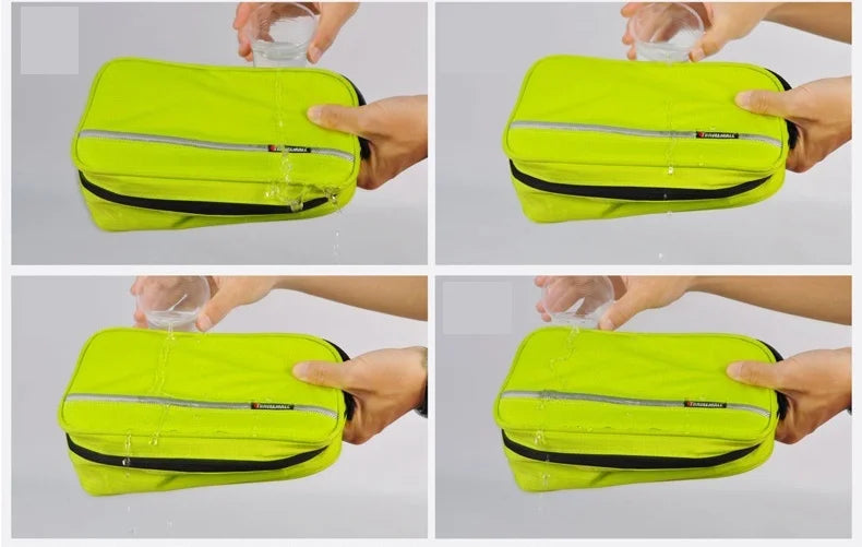 Large Waterproof Travel Makeup Bag – Unisex Cosmetic Organizer & Toiletry Case