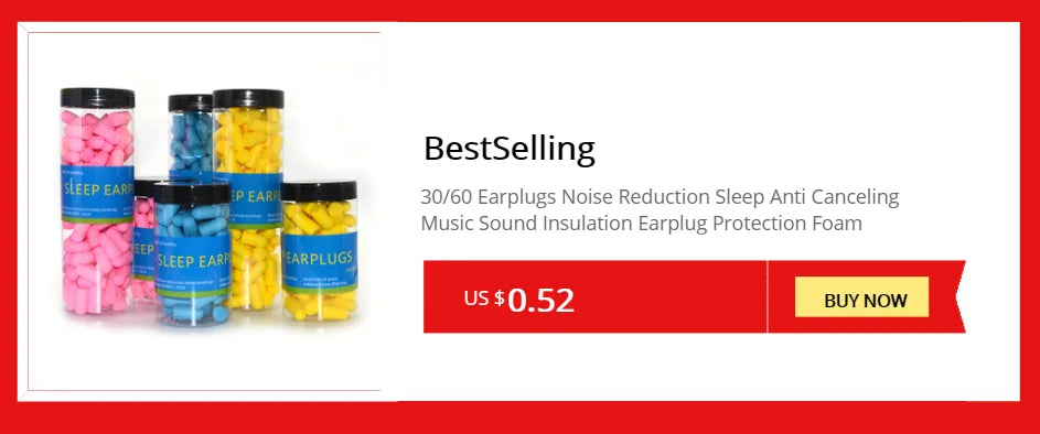 30/60 🌙 Sleep Deeper, Live Quieter – Ultra-Soft Reusable Foam Earplugs for Powerful Noise Reduction & Music Protection! 🎶✨