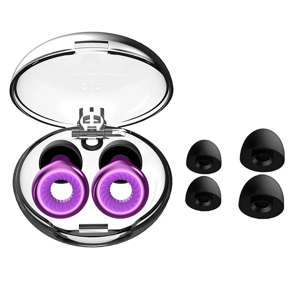 1 Pair Silicone Earplug Swimming Professional Waterproof Earplug With Exquisite Box Set Noise Reduction Earplugs For Sleeping