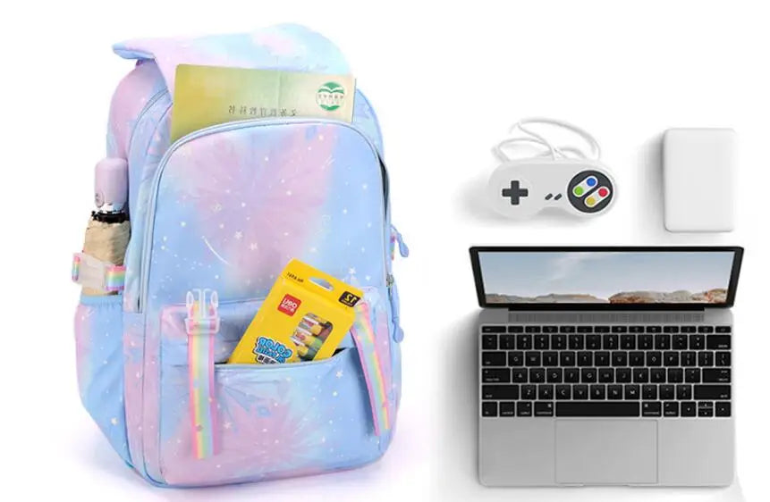 Disney Frozen Anna & Elsa Backpack – Stylish & Durable School Bag for Girls, Teens & Travel!