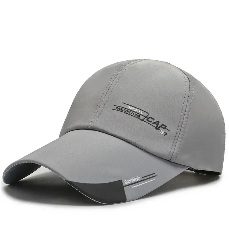 Unisex Adjustable Nylon Baseball Cap – Casual Snapback Sports Hat for Men & Women