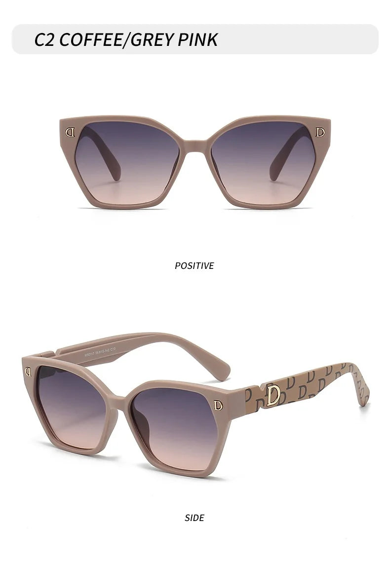 New Fashion Luxury Cat-Eye Sunglasses – Stylish Glamour Shades for Women & Men ✨☀️
