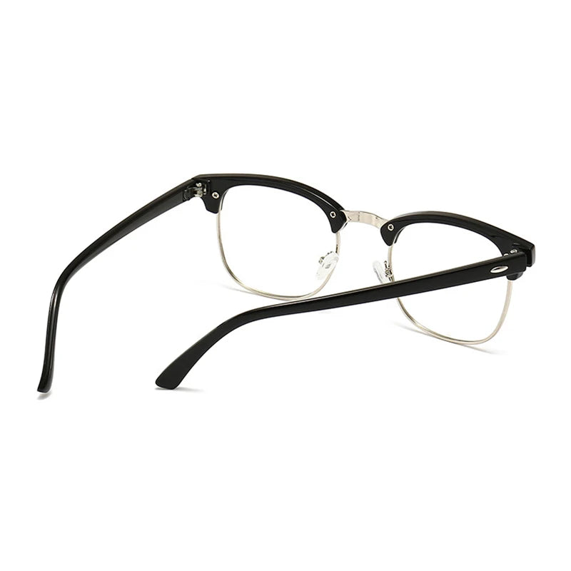 Classic Half-Frame Photochromic Sunglasses – Retro Chameleon Shades for Men & Women ✨🚘