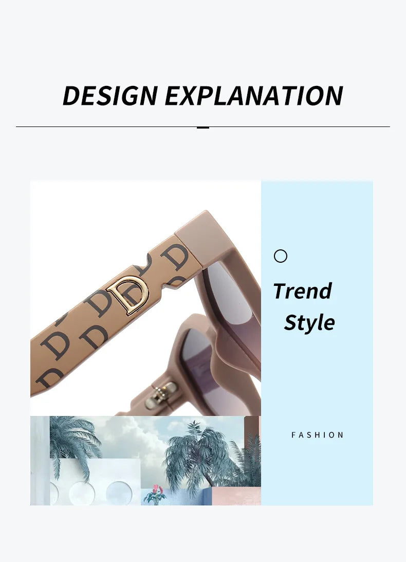 New Fashion Luxury Cat-Eye Sunglasses – Stylish Glamour Shades for Women & Men ✨☀️
