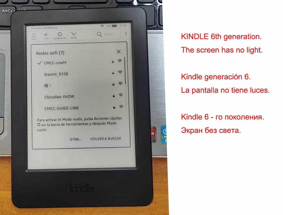 Kindle E-Book Reader – 6'' E-Ink Touchscreen, Paperwhite & Standard Models Available
