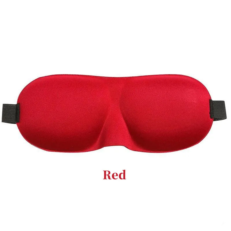 3D Sleep Mask Natural Sleeping Eye Mask Eyeshade Cover Shade Eye Patch Soft Portable Blindfold Travel Eye Shade Sleeping Aid