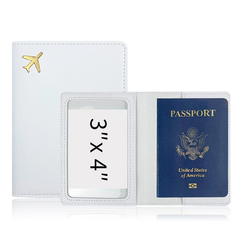 Premium PU Leather Travel Passport Holder – Stylish, Durable & Secure Protection On-the-Go