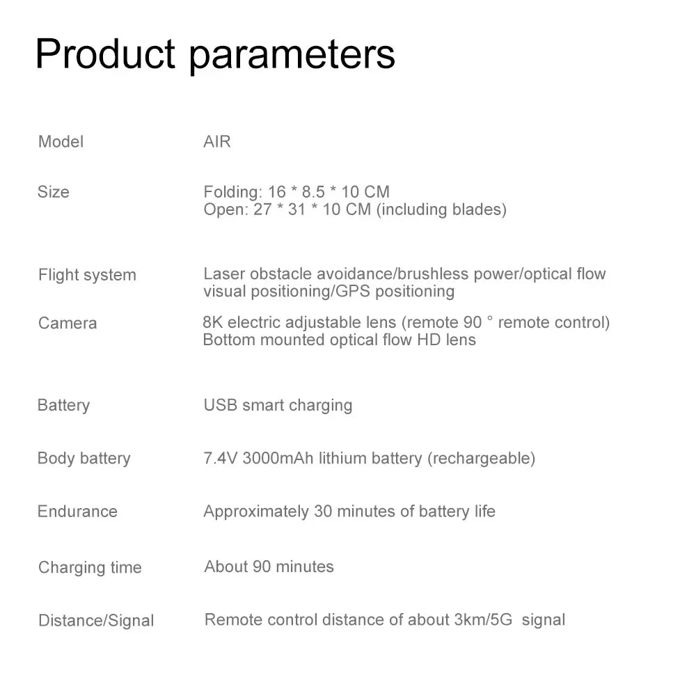 Xiaomi MIJIA V198GPS Drone 5G GPS Professional 8K HD Aerial Photography Dual Camera Laser Obstacle Avoidanc Brushless Quadrotor