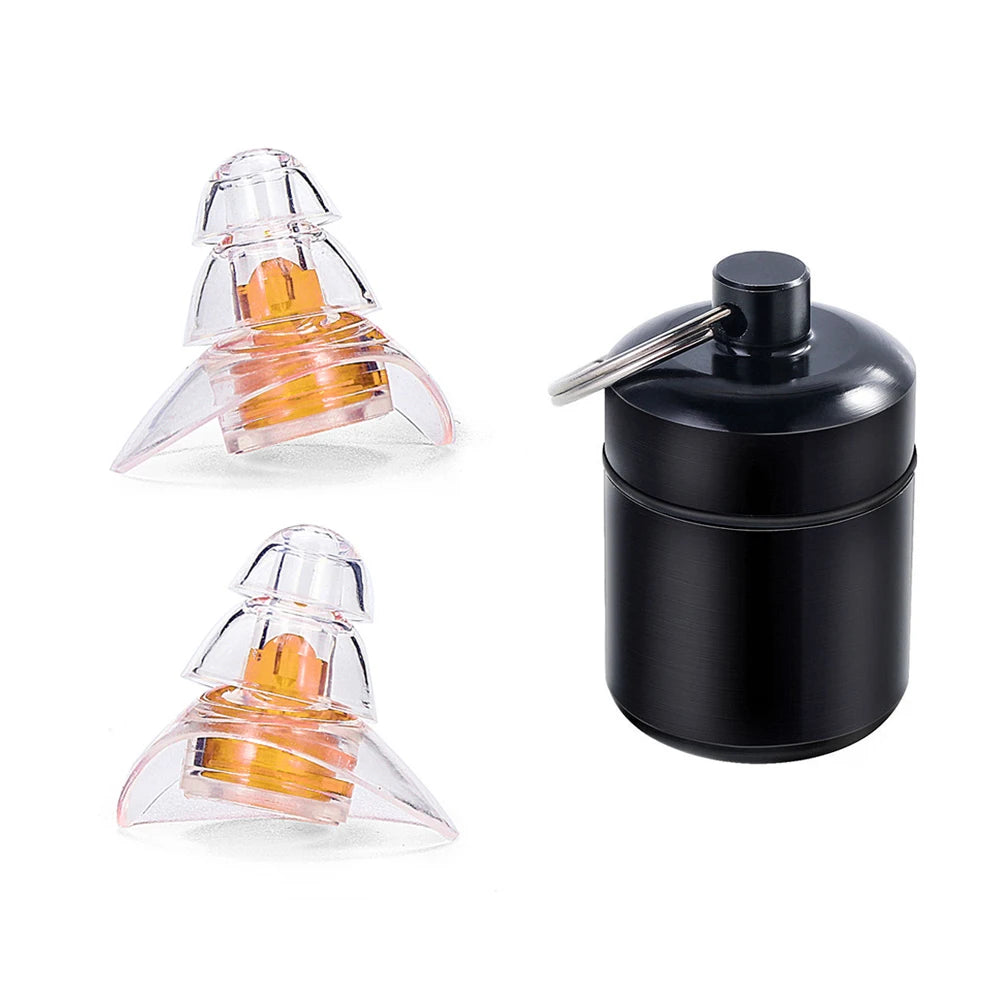 🌙 Block Out Noise, Sleep Better – Soft Silicone Noise-Canceling Earplugs for Sleep, Study & Concerts! 🎧✨