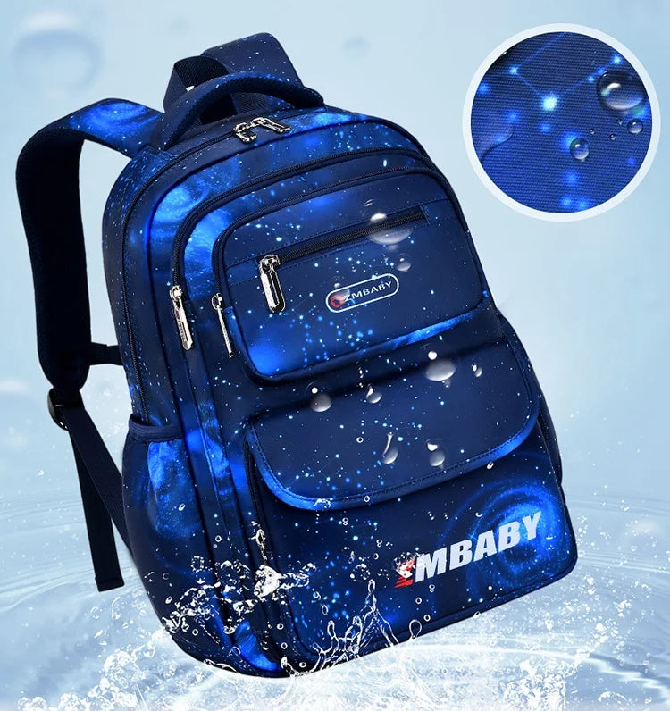 2025 Waterproof Orthopedic School Backpack – Durable & Comfortable Book Bag for Boys & Primary Students!