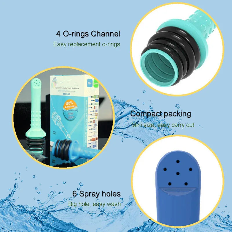 🚿 Portable Handheld Bidet Sprayer – Gentle & Hygienic Personal Cleaning for Travel & Daily Use! ✨💦