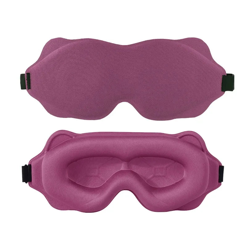 3D Sleeping Mask Block Out Light Sleep Mask For Eyes Soft Sleeping Aid Eye Mask for Travel Eyeshade Night Breathable Slaapmasker