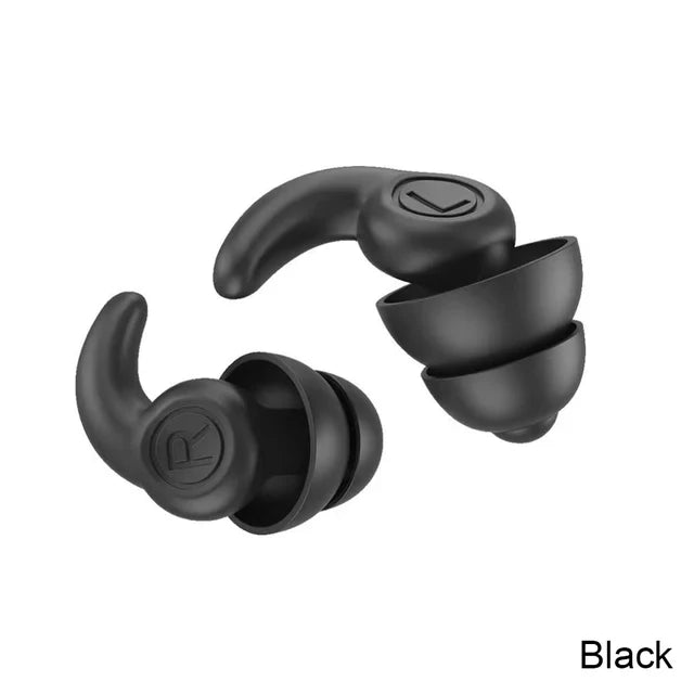 Sleep Soundly & Swim Confidently: Premium Waterproof Anti-Noise Silicone Earplugs for Ultimate Soundproof Comfort!
