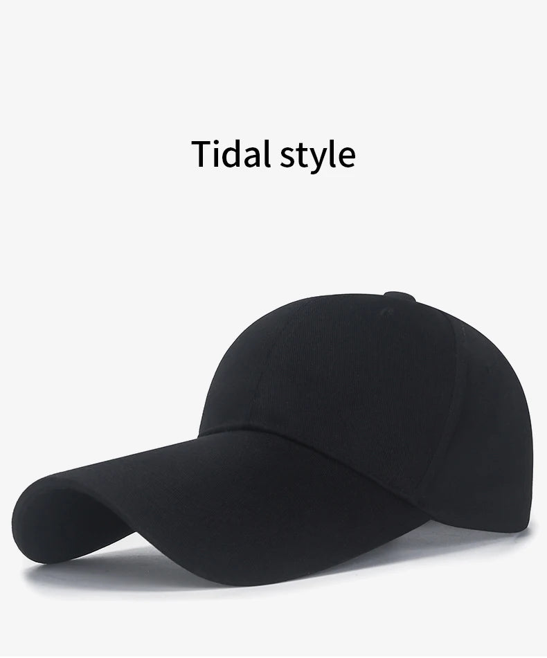 2022 New Spring And Summer 14 Cm Long Brim Sunscreen Fishing Hat Men And Women Street Sunshade Outdoor Adjustable Cotton Cap