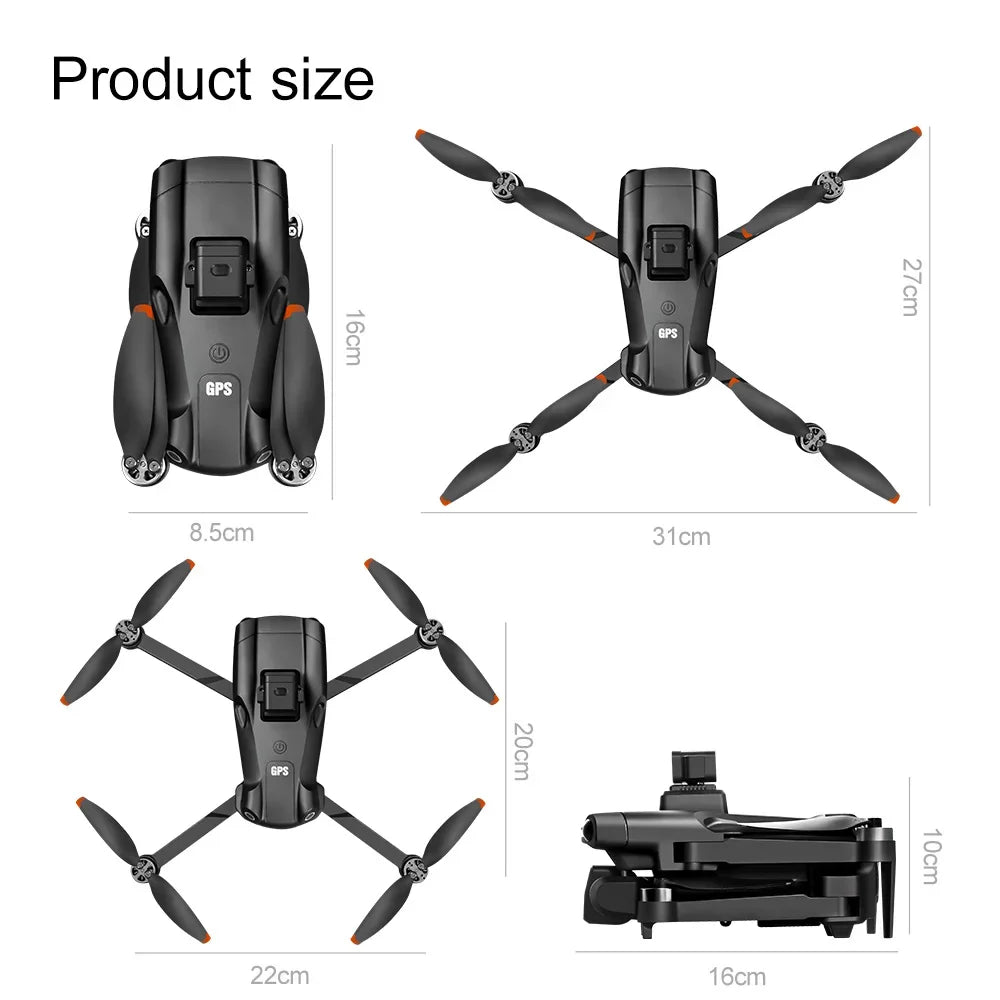Xiaomi MIJIA V198GPS Drone 5G GPS Professional 8K HD Aerial Photography Dual Camera Laser Obstacle Avoidanc Brushless Quadrotor