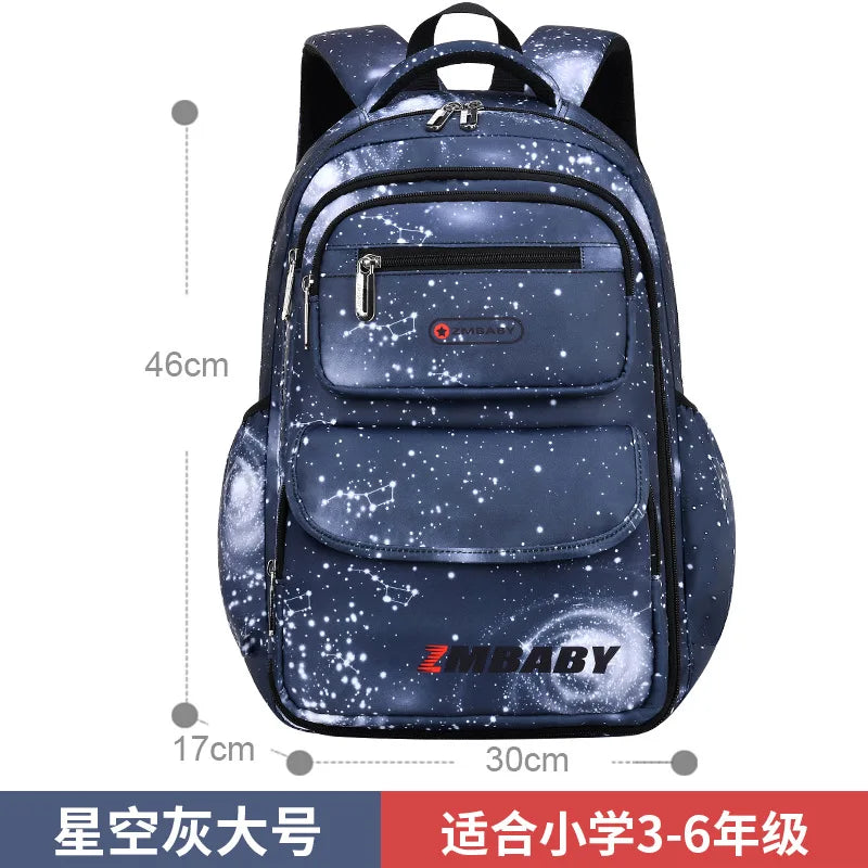 2025 Waterproof Orthopedic School Backpack – Durable & Comfortable Book Bag for Boys & Primary Students!