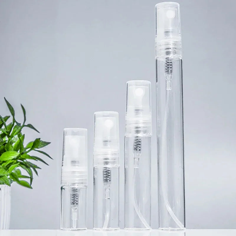 8PCS Mini Refillable Perfume Bottles – 10ml/5ml/3ml/2ml Transparent Glass Spray Bottles for Travel8PCS Mini Refillable Perfume Bottles – 10ml/5ml/3ml/2ml Transparent Glass Spray Bottles for Travel