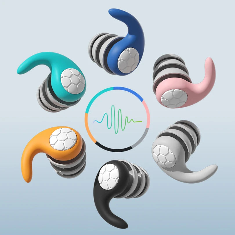 🌙 Sleep Peacefully Anywhere – Soft, Waterproof Noise-Reduction Earplugs for Ultimate Comfort & Quiet! 💤✨