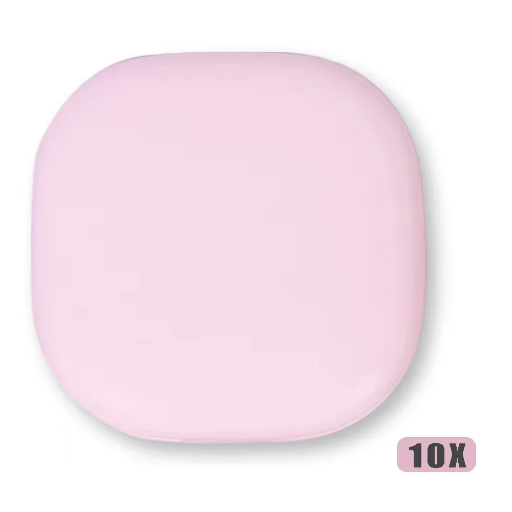 Mini LED Magnifying Makeup Mirror – 5X/10X Folding Compact Travel Vanity Mirror