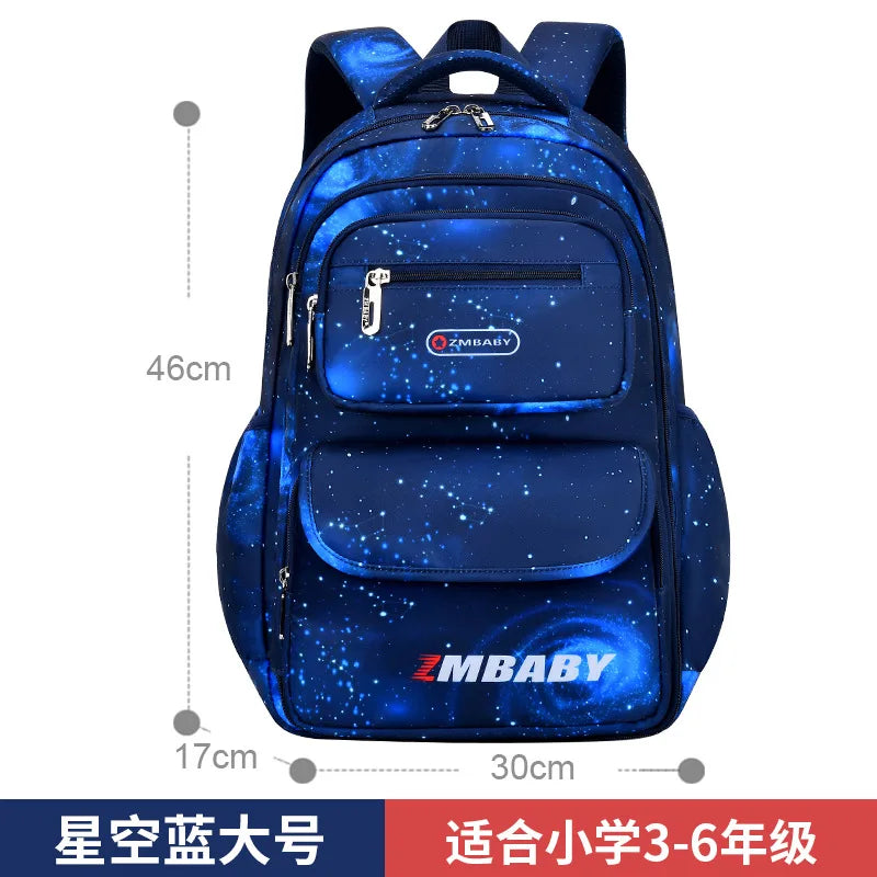 2025 Waterproof Orthopedic School Backpack – Durable & Comfortable Book Bag for Boys & Primary Students!