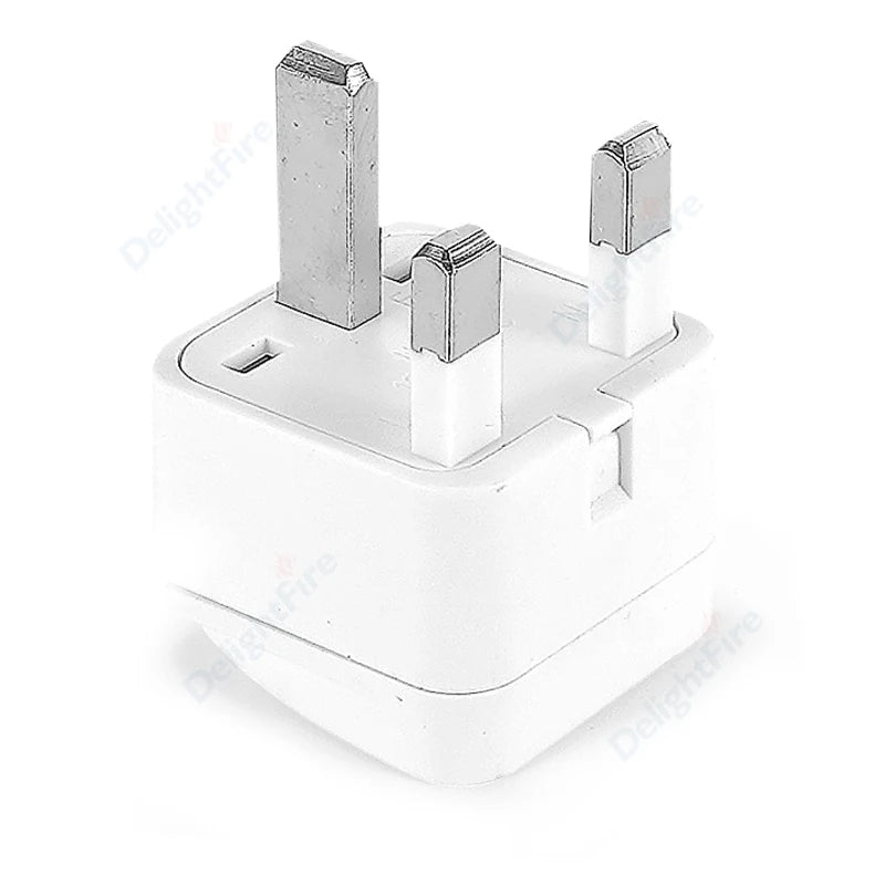10A UK Plug Adapter – Type G Universal Travel Charger | EU/US/AU to UK Converter for British, Singapore, Malaysia Power Sockets