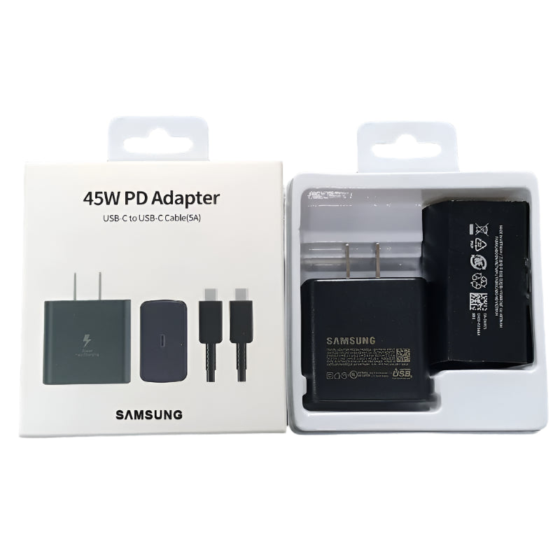 Samsung 45W Super Fast Charger – US Plug Adapter for Galaxy S, Note & Z Series!