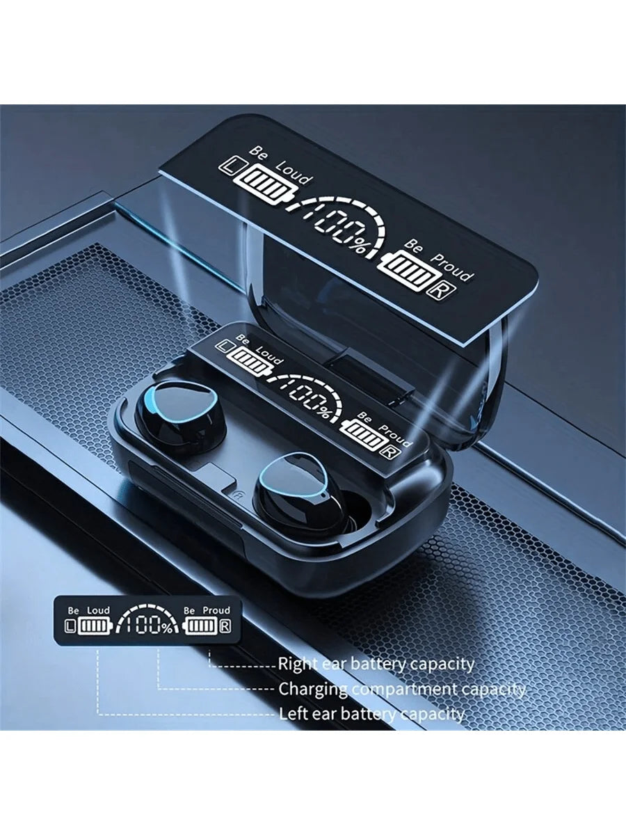 Bluetooth earphones with ultra long battery life, in ear Bluetooth earphones, wireless earphones,TWS Wireless Earphones Noise Ca