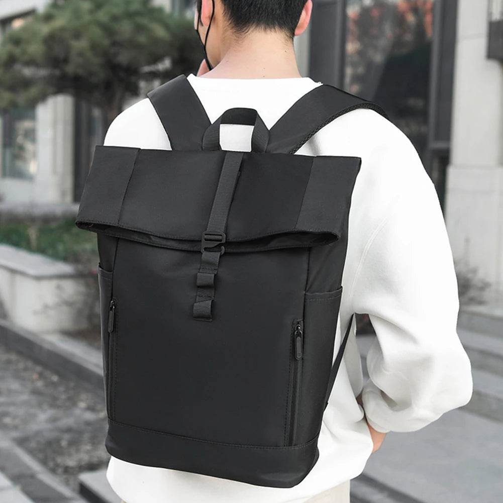 Men's Waterproof Laptop Backpack – Breathable, Large-Capacity Business & Travel Rucksack