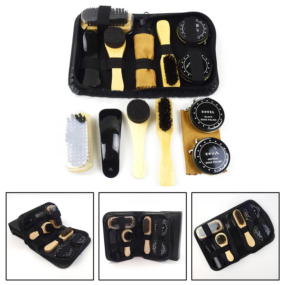 Polishing Tool Shoe Care Cleaning Complete Conditioner Easy To Use Leather Maintaining Portable Repairing Versatile