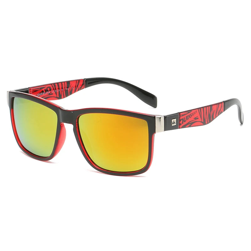 QUIKSILVER Classic Square Sunglasses – UV400 Protection for Men & Women 🌊🏄♂️