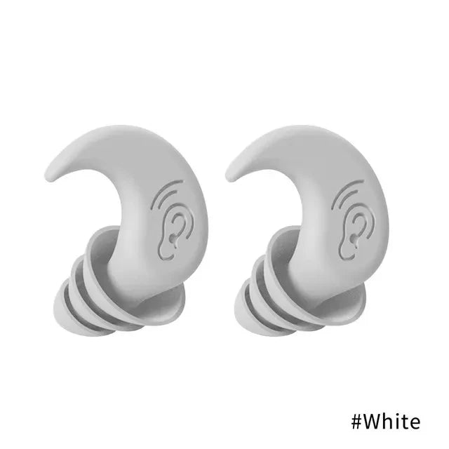 Sleep Soundly & Swim Confidently: Premium Waterproof Anti-Noise Silicone Earplugs for Ultimate Soundproof Comfort!