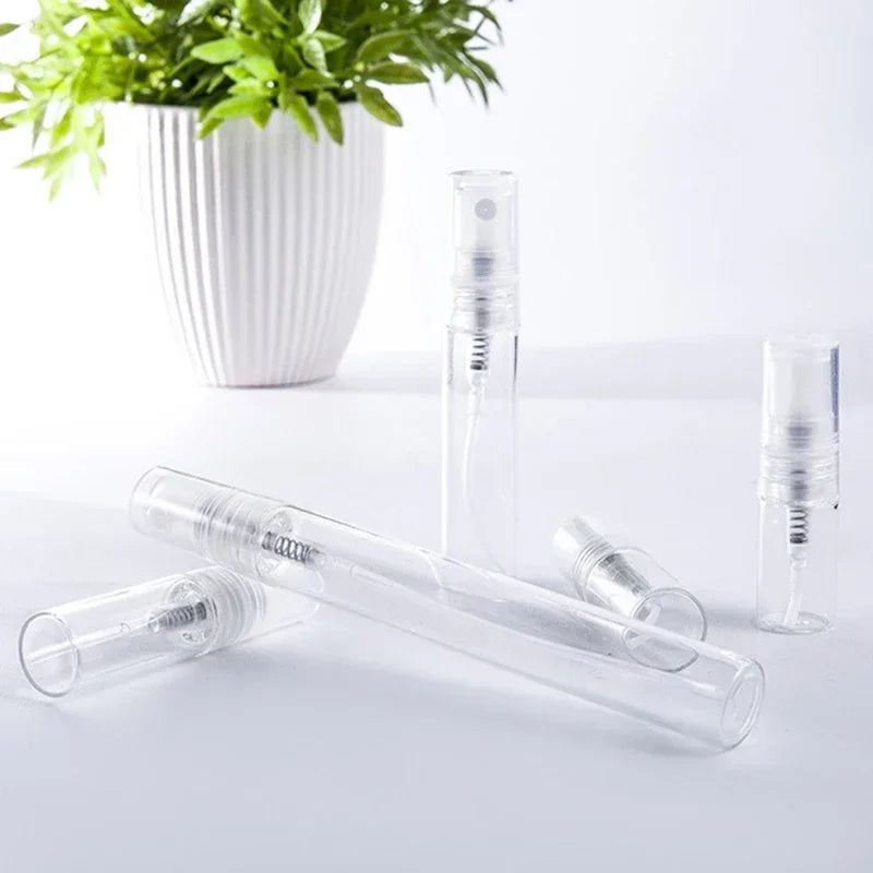 8PCS Mini Refillable Perfume Bottles – 10ml/5ml/3ml/2ml Transparent Glass Spray Bottles for Travel8PCS Mini Refillable Perfume Bottles – 10ml/5ml/3ml/2ml Transparent Glass Spray Bottles for Travel