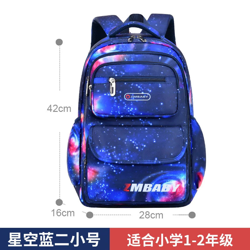 2025 Waterproof Orthopedic School Backpack – Durable & Comfortable Book Bag for Boys & Primary Students!