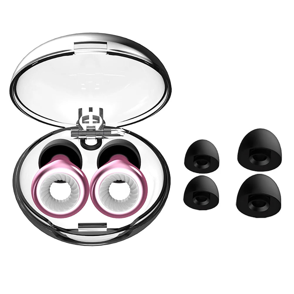 1 Pair Silicone Earplug Swimming Professional Waterproof Earplug With Exquisite Box Set Noise Reduction Earplugs For Sleeping