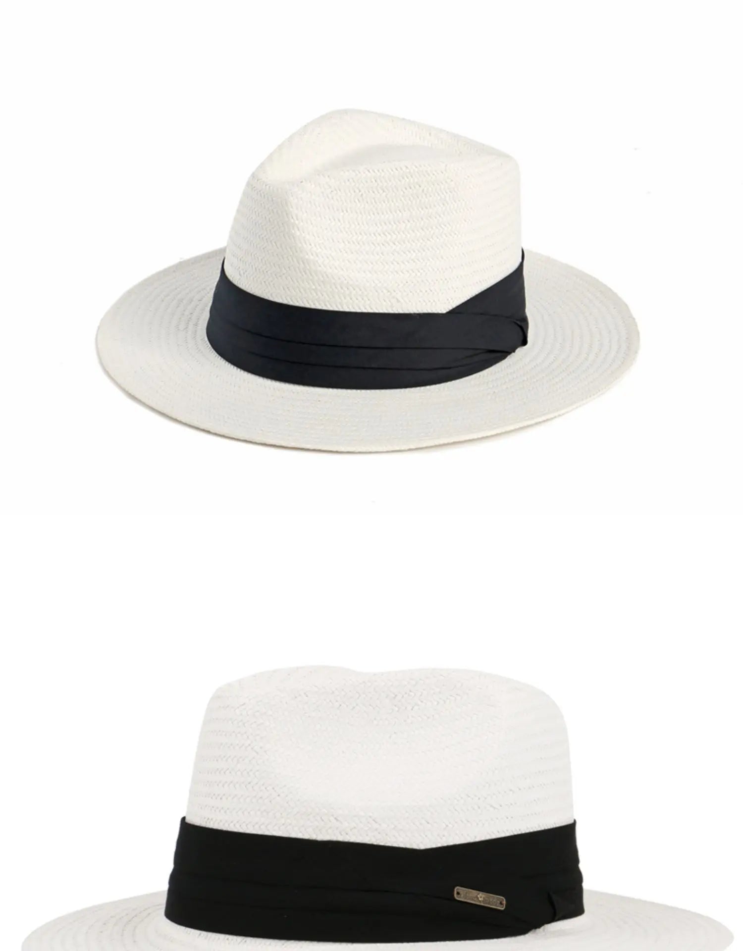 Sombrero Panama Hombre Summer Sun Protection Straw Hat Five Cent Grass Woven Panama Hat For Men Big Head Big Size Gentleman Hats