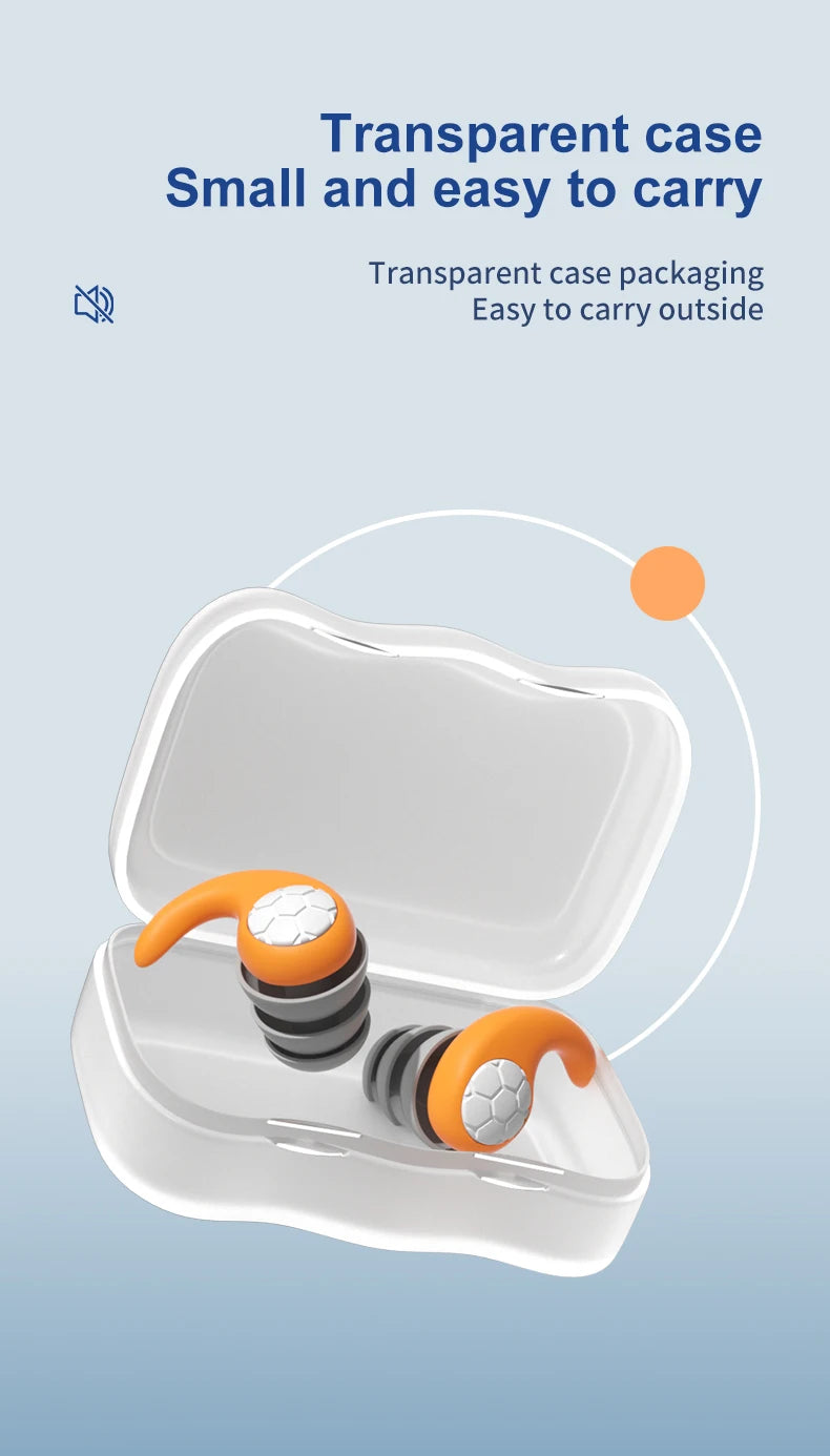🌙 Sleep Peacefully Anywhere – Soft, Waterproof Noise-Reduction Earplugs for Ultimate Comfort & Quiet! 💤✨