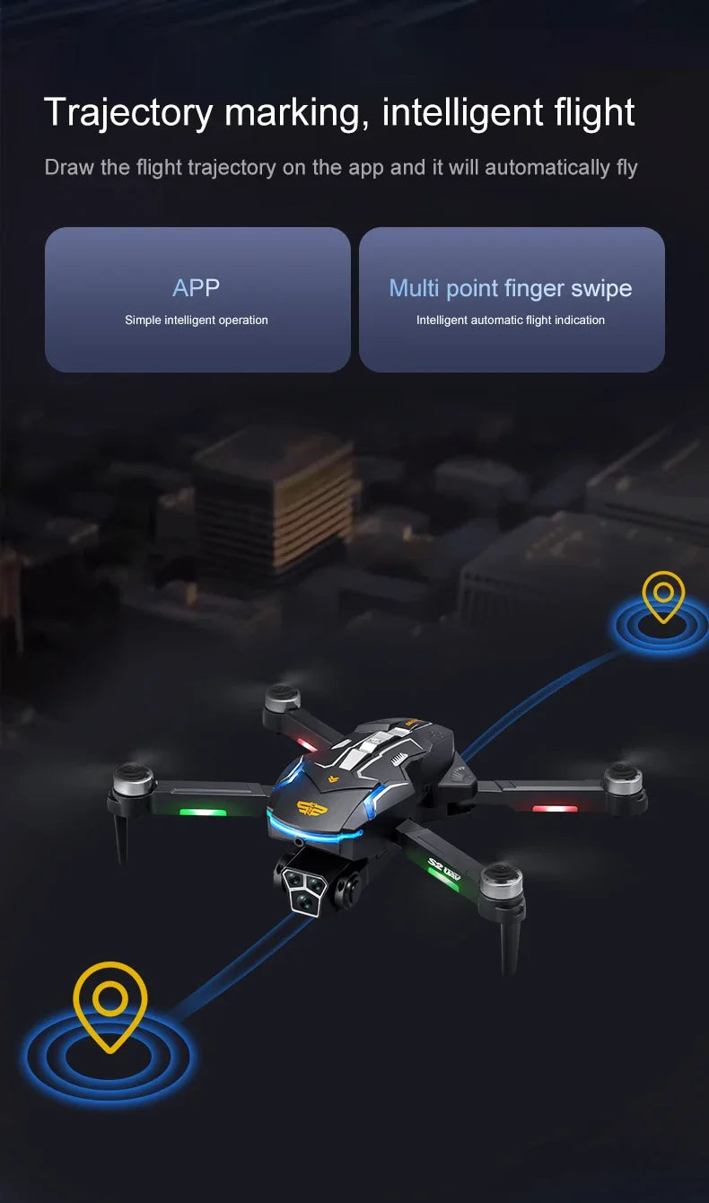 Xiaomi S2 Max Drone Professional 8K HD Dual Camera Obstacle Avoidance Foldable Quadcopter Drone With Screen Remote Control