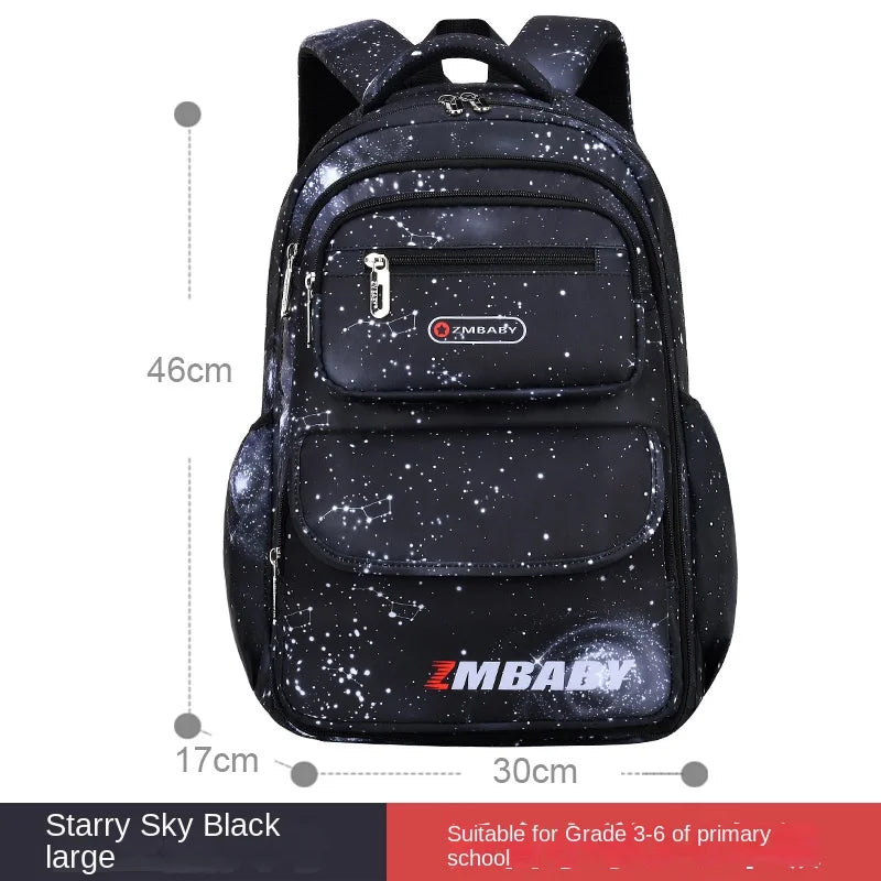 2025 Waterproof Orthopedic School Backpack – Durable & Comfortable Book Bag for Boys & Primary Students!