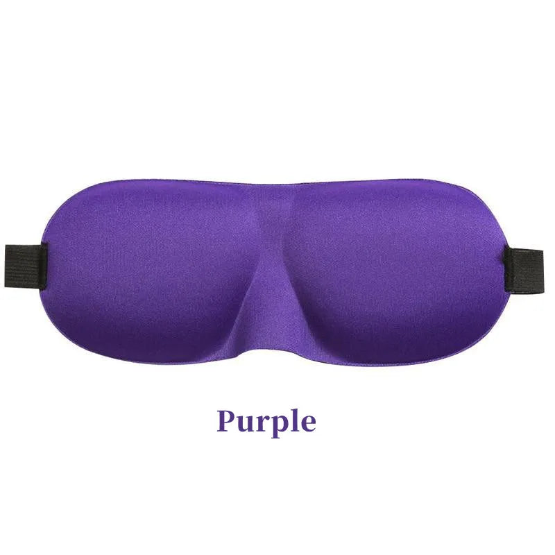 3D Sleep Mask Natural Sleeping Eye Mask Eyeshade Cover Shade Eye Patch Soft Portable Blindfold Travel Eye Shade Sleeping Aid