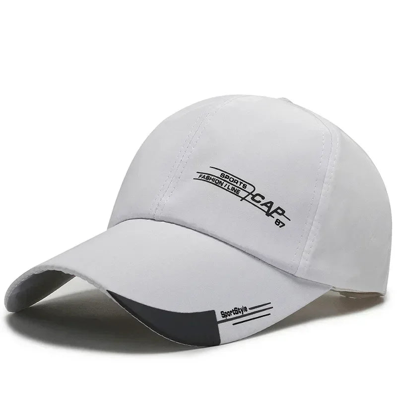 Unisex Adjustable Nylon Baseball Cap – Casual Snapback Sports Hat for Men & Women